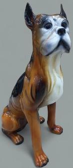 grote vintage boxer hond., Ophalen, Gebruikt, Dier