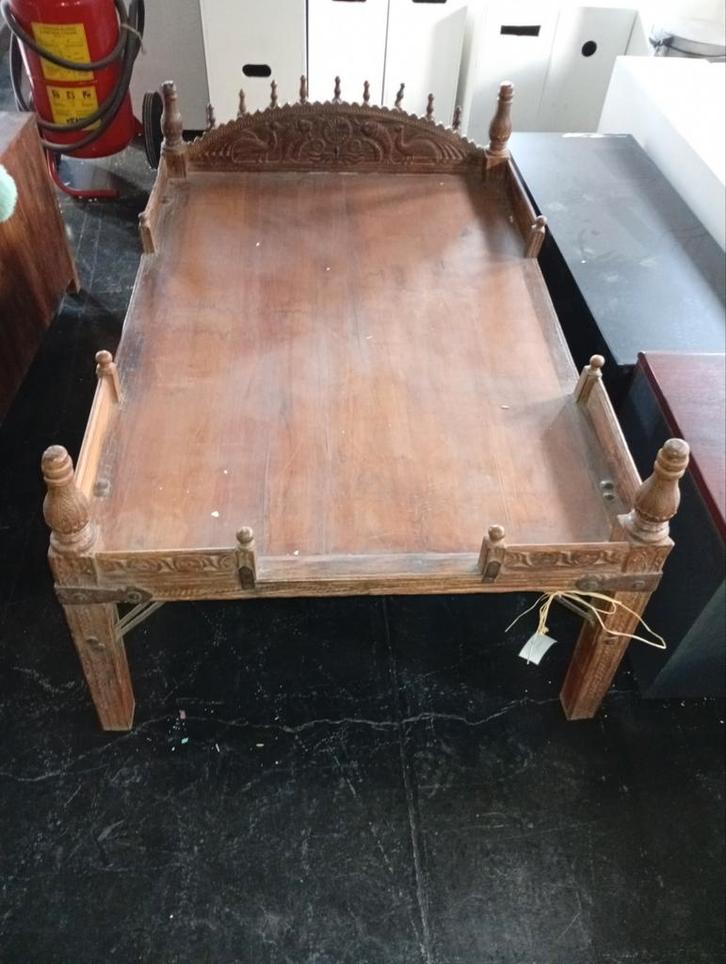 Antiek Indisch dagbed (1880-1930), Antiek en Kunst, Antiek | Meubels | Tafels, Ophalen