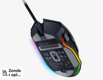 Razer Basilisk V3 - Gaming Muis - 26.000 DPI - Rechtshandig, Souris, Enlèvement ou Envoi, Comme neuf, Droitier