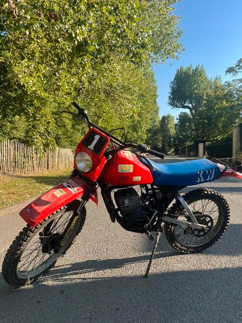 Motobecan 50kw 2takt, Fietsen en Brommers, Brommers | Honda, Gebruikt, Klasse B (45 km/u), Ophalen