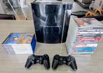 PS3 Phat 60 Go + jeux + 2 manettes, Consoles de jeu & Jeux vidéo, Enlèvement ou Envoi, Phat, Comme neuf, 60 GB