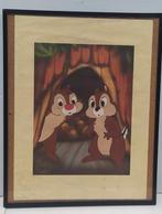 Lithografie Knabbel en Babbel, Verzamelen, Disney, Ophalen