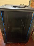 Server rack 22U, Ophalen, Gebruikt, Glas, Plaatstaal