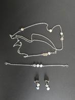 Modeset: halsketting, armband, oorbellen, Ophalen of Verzenden, Nieuw