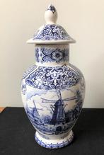 Beau vase à couvercle de Delft - très bon état - 30 cm, Enlèvement ou Envoi