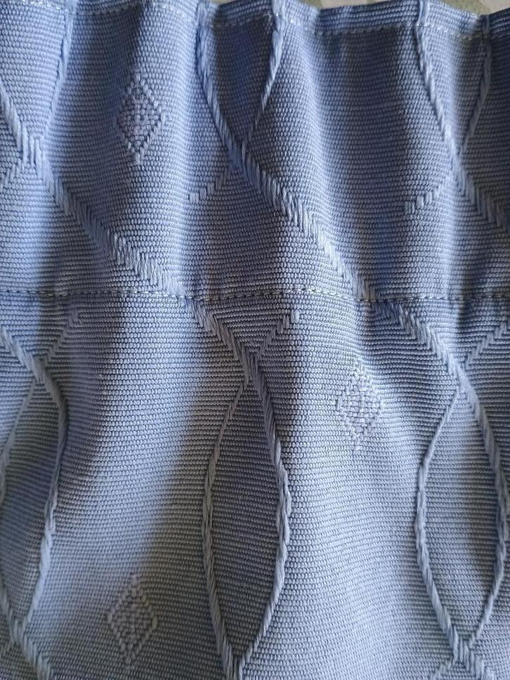 Rideaux Motif bleu, Kinderen en Baby's, Kinderkamer | Inrichting en Decoratie, Zo goed als nieuw, Gordijnen of Lamellen, Ophalen of Verzenden