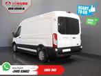 Ford Transit 350 2.0 TDCI 130 pk Aut. L3H2 Trend BPM VRIJ/ C, Automaat, Parkeersensor, Wit, Bedrijf