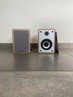 Eltax M-100 luidsprekers - compact & krachtig geluid!, Zo goed als nieuw, 60 tot 120 watt, Front, Rear of Stereo speakers, Ophalen