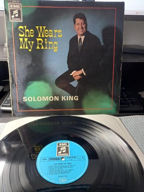 Solomon King ‎– Elle Porte Ma Bague - Lp, CD & DVD, Vinyles | Pop, Comme neuf, 1960 à 1980, 12 pouces, Enlèvement ou Envoi