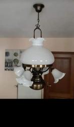 Lustre rustique forme lanterne comme neuf, Maison & Meubles, Lampes | Lustres, Comme neuf, Métal, Enlèvement, Rustique