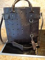 Handtas in  leder, Ophalen, Gebruikt, Handtas