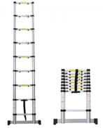 telescoopladder ladder telescopisch 3,80 en 4,40 cm , NIEUW!, Doe-het-zelf en Bouw, Ladders en Trappen, Ophalen, Nieuw, Ladder