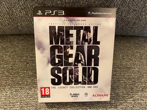 Metal Gear Solid The Legacy Collection pour PS3, Consoles de jeu & Jeux vidéo, Jeux | Sony PlayStation 3, Comme neuf, Enlèvement ou Envoi