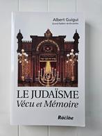 Le Judaïsme - Vécu et Mémoire, Livres, Religion & Théologie, Judaïsme, Albert Guigui, Utilisé, Enlèvement ou Envoi
