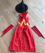 Déguisement petite sorcière taille 110, Kinderen en Baby's, Carnavalskleding en Verkleedspullen, Meisje, 110 t/m 116, Gebruikt