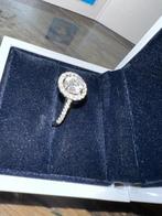 BAGUE OR BLANC 18K (750) diamant 1 carat, Bijoux, Sacs & Beauté, Bagues, Avec pierre précieuse, Or, Femme, 17 à 18