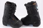 36 EU kinder snowboard schoenen HEAD, strap center, black, Sport en Fitness, Verzenden, Gebruikt, Schoenen