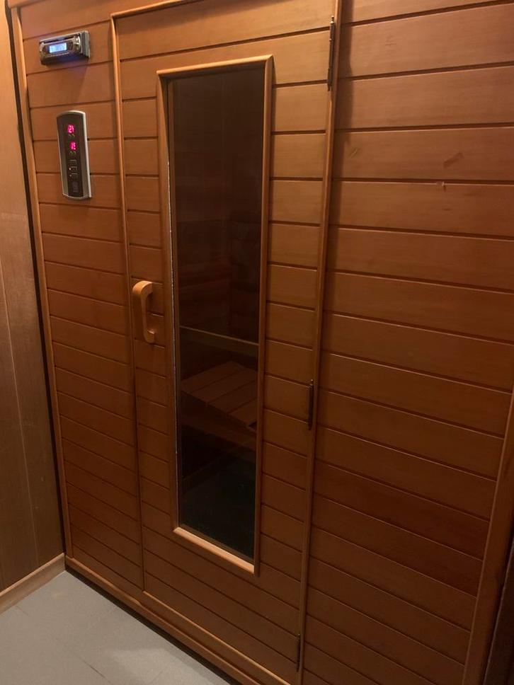 Infrarood sauna 2 personen, Sport en Fitness, Sauna, Zo goed als nieuw, Infrarood, Ophalen