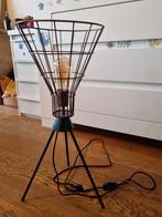 Kleine industriële staande lamp, Huis en Inrichting, Lampen | Vloerlampen, Ophalen, Gebruikt