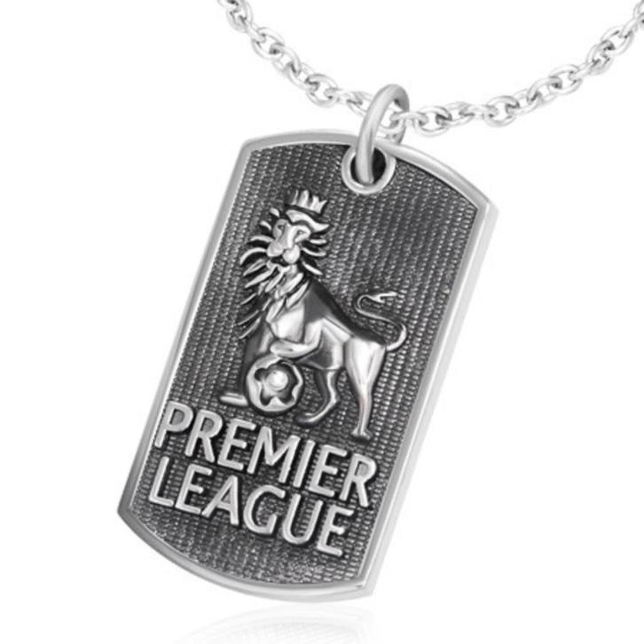 Sportieve Premier League hanger in chirurgisch staal, Sport en Fitness, Voetbal, Nieuw, Ophalen of Verzenden