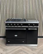 Luxe Lacanche Zwart 100cm + Teppanyaki + Gasoven, Ophalen of Verzenden, Grill, Elektrisch