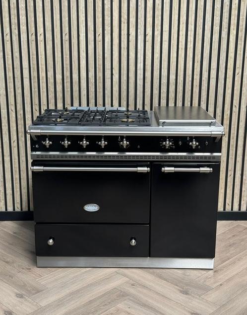 Luxe Lacanche Zwart 100cm + Teppanyaki + Gasoven, Elektronische apparatuur, Fornuizen, Elektrisch, Grill, Ophalen of Verzenden