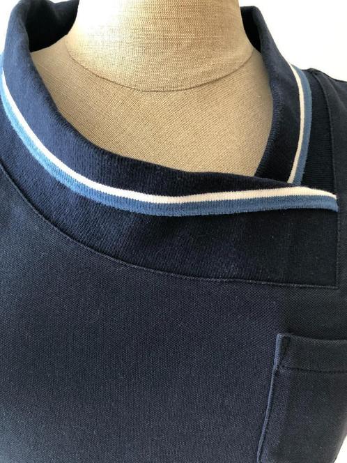 RiverWoods:blauwe polo en blauw hemdje met opgezette bloemen, Kleding | Dames, T-shirts, Nieuw, Maat 38/40 (M), Blauw, Ophalen