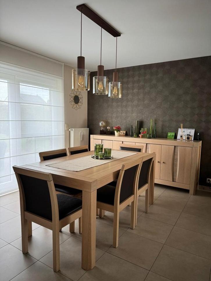 Salle à manger + Meuble TV, Huis en Inrichting, Complete inboedels, Ophalen