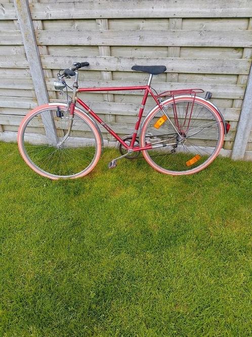 Heren fiets rijklaar, Fietsen en Brommers, Fietsen | Heren | Herenfietsen, Zo goed als nieuw, 53 tot 57 cm, Versnellingen, Ophalen