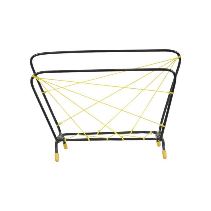 Vintage Design Brievenhouder Metaal Scoubidou Jaren 50, Antiek en Kunst, Curiosa en Brocante, Ophalen of Verzenden