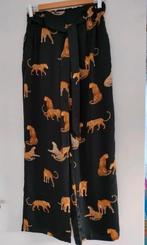 Prachtige satijnen broek met elastiek. Medium. JS millenium, Neuf, Taille 38/40 (M), Enlèvement ou Envoi, Longs