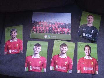 2024-2025 elftalkaart en spelerskaarten van Liverpool FC beschikbaar voor biedingen