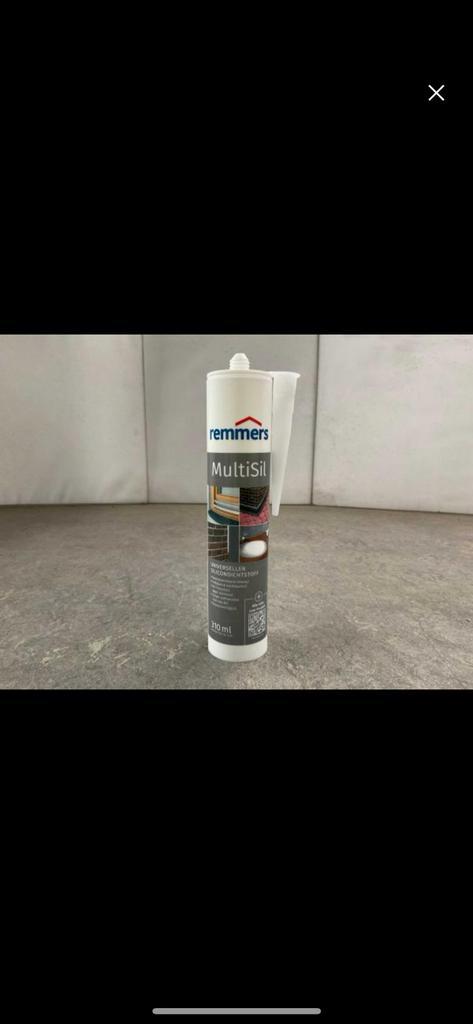 24x Remmers - multiSil- siliconenkit transparant 310 ml, Doe-het-zelf en Bouw, Overige Doe-Het-Zelf en Bouw, Nieuw, Ophalen