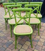Vintage stoelen, Ophalen, Gebruikt, Riet of Rotan