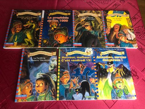 Set van 7 boeken: De school van drakenslachters -, Boeken, Kinderboeken | Jeugd | onder 10 jaar, Zo goed als nieuw