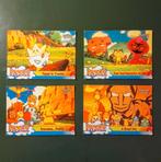 4 cartes pokemon - Topps - Pikachu's Vacation , Ophalen of Verzenden, Gebruikt