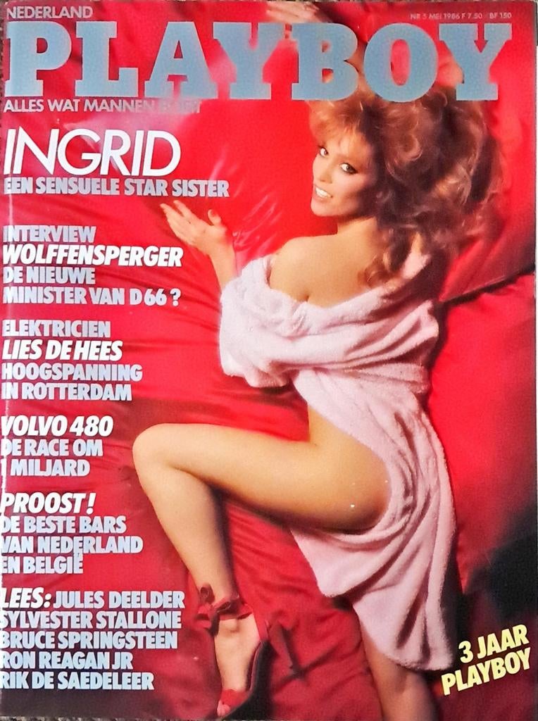 Playboy Nederland mei 1986, Ophalen of Verzenden