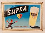 Chevalier Marin Supra bier zeldzaam reclame bordje, Verzamelen, Biermerken, Ophalen of Verzenden, Zo goed als nieuw