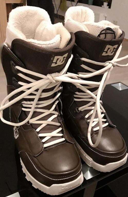 Snowboards boots DC Rogan Maat 41-42, Sport en Fitness, Snowboarden, Gebruikt, Ophalen of Verzenden