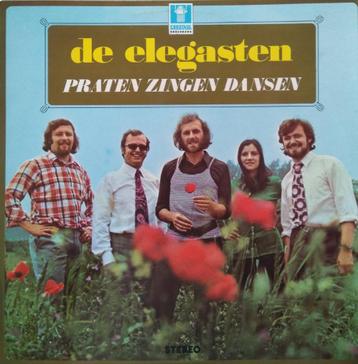 De Elegasten – “Praten zingen dansen” – LP -  disponible aux enchères