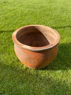 Grand pot en terre cuite, Jardin & Terrasse, Pots de fleurs, Comme neuf, Terracotta, Enlèvement