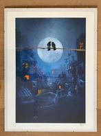 Xenz (Banksy friend) print super moon, Antiek en Kunst, Kunst | Litho's en Zeefdrukken, Ophalen of Verzenden
