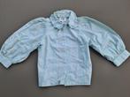 licht blauw-groene blouse, CKS, 140, Kinderen en Baby's, Kinderkleding | Maat 140, Ophalen of Verzenden, Zo goed als nieuw