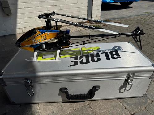 Align T-Rex 450 Pro RC helikopter + aluminium koffer, Hobby en Vrije tijd, Modelbouw | Radiografisch | Helikopters en Quadcopters