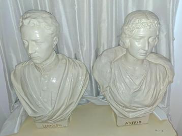 Bustes de la reine Astrid - Roi Léopold III, Enlèvement, Utilisé, Autres types