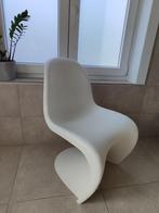 Vitra Panton Chair, Vier, Kunststof, Design, Wit