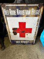 Reclame bord het rode kruis, Ophalen, Gebruikt, Reclamebord