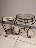 Vintage  bijzettafeltjes  rond of vierkant !, Huis en Inrichting, Ophalen