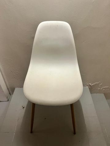Lot 6 chaises, Enlèvement, Autres matériaux, Blanc, Cinq, Six Chaises ou plus