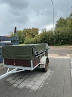 Aanhangwagen enkelas 200 X 130CM, Verzenden, Zo goed als nieuw